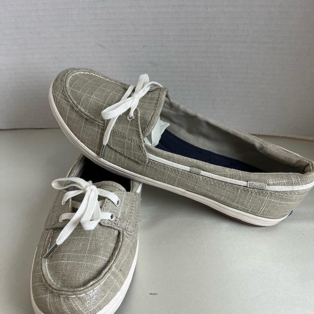 Women's Casual Boat Shoes - Gray